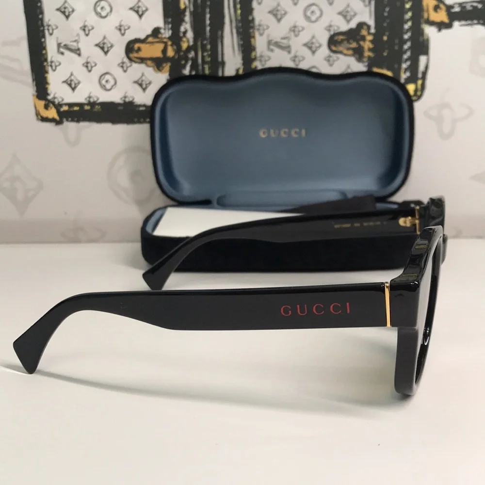 Luxury New Authentic Gucci GG1140SK 003 Sunglasses ✨